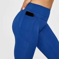 Unified High Waisted Pocket Leggings | Vintage Navy