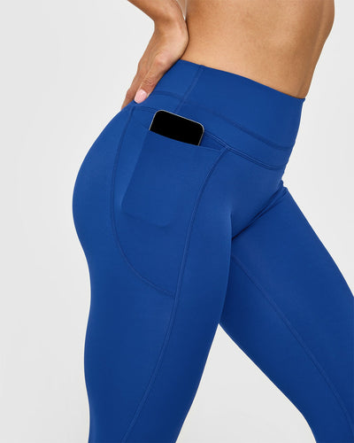Unified High Waisted Pocket Leggings | Vintage Navy