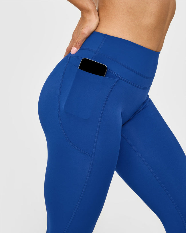 Unified High Waisted Pocket Leggings | Vintage Navy