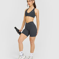 Unified Wrap Shorts 6" | Coal