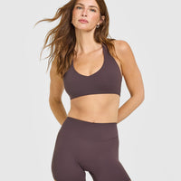 SoftMotion™ Bralette | Dark Umber Brown