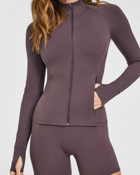SoftMotion™ Jacket | Dark Umber Brown