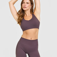 SoftMotion™ Sports Bra | Dark Umber Brown
