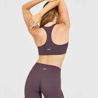SoftMotion™ Sports Bra | Dark Umber Brown