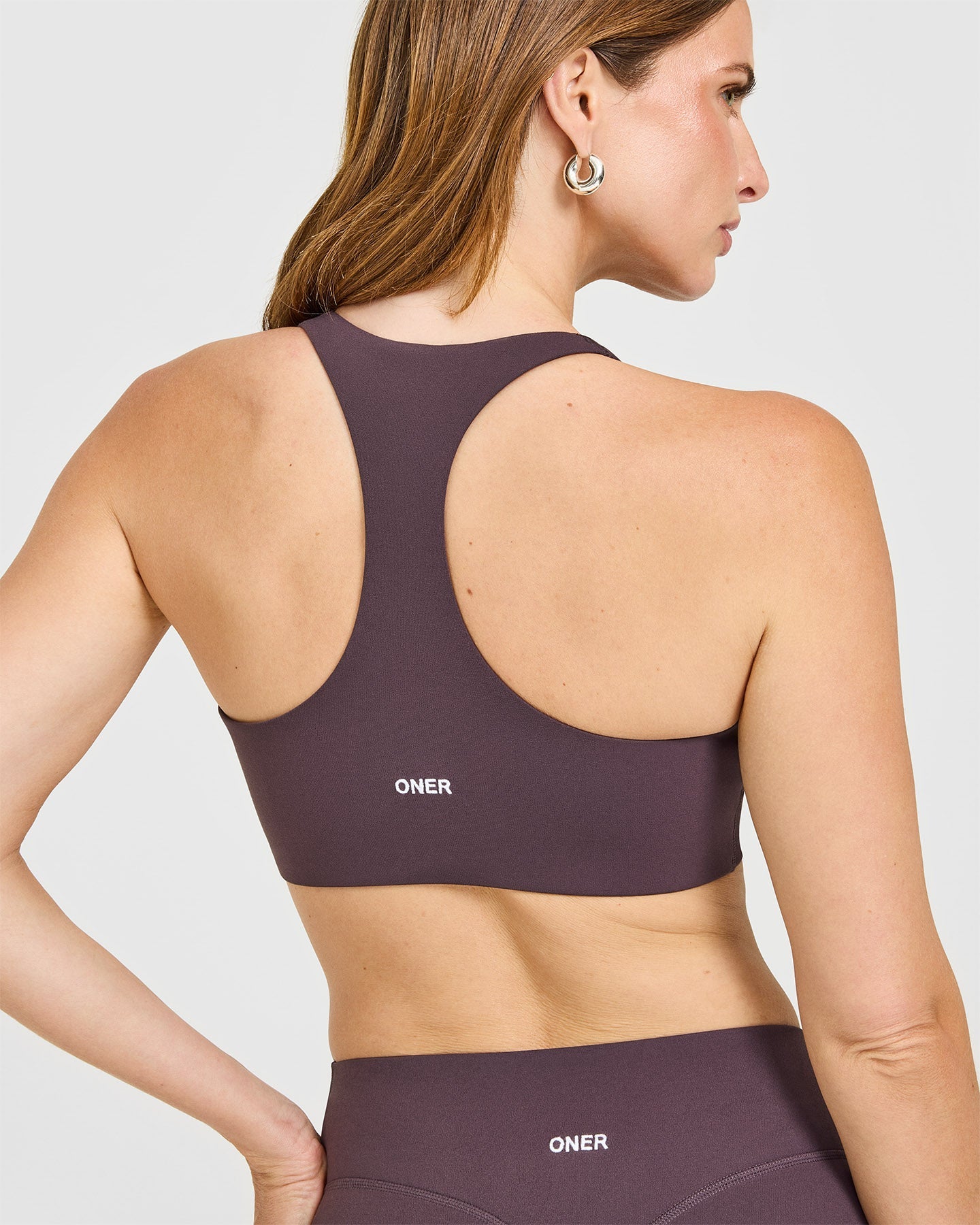 SoftMotion™ Sports Bra | Dark Umber Brown