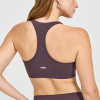 SoftMotion™ Sports Bra | Dark Umber Brown