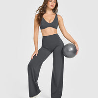 SoftMotion™ Straight Leg Bottoms | Coal