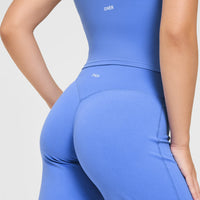 SoftMotion™ Straight Leg Bottoms | Glaucous Blue