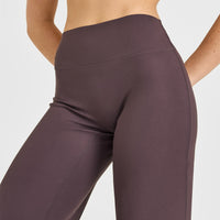 SoftMotion™ Straight Leg Bottoms | Dark Umber Brown
