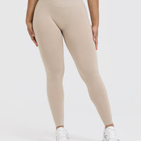 Effortless Seamless Leggings | Mushroom Brown
