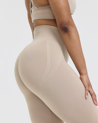 Effortless Seamless Leggings | Mushroom Brown