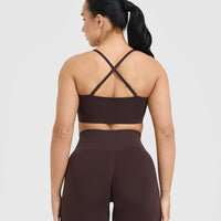 Everyday Bandeau Bralette | Plum Brown