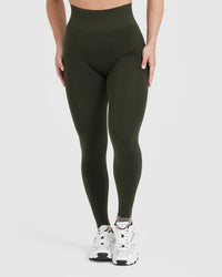 Effortless Seamless Leggings | Khaki