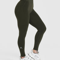 Effortless Seamless Leggings | Khaki