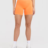 Effortless Seamless Shorts | Apricot Orange
