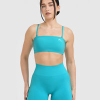 Everyday Bandeau Bralette | Aqua Blue