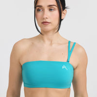Everyday Bandeau Bralette | Aqua Blue