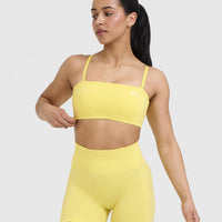 Everyday Bandeau Bralette | Lemon Yellow