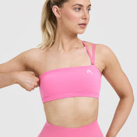 Everyday Bandeau Bralette | Peony Pink