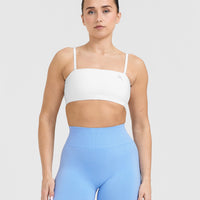 Everyday Bandeau Bralette | White