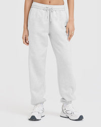 Foundations Joggers | Light Grey Marl