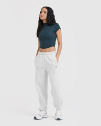 Foundations Joggers | Light Grey Marl