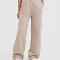 Foundations Straight Leg Joggers | Mushroom Brown