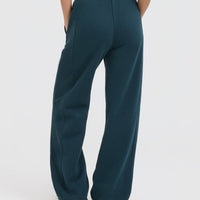 Foundations Straight Leg Joggers | Oil Blue
