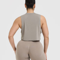 Go To Muscle Crop Tank | Minky