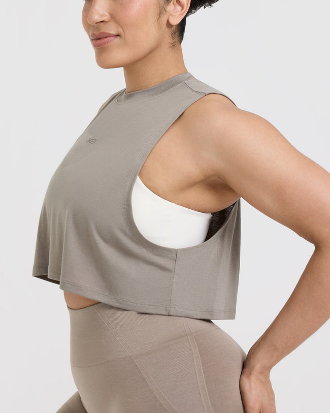 Go To Muscle Crop Tank | Minky