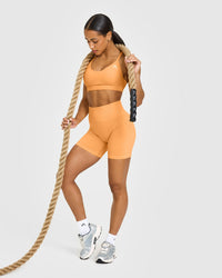 Everyday Sports Bra | Deep Powdered Orange