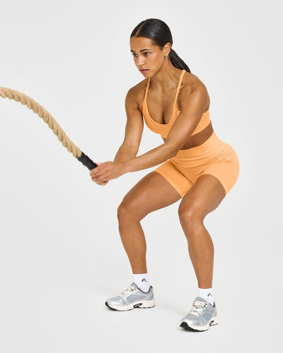 Everyday Sports Bra | Deep Powdered Orange