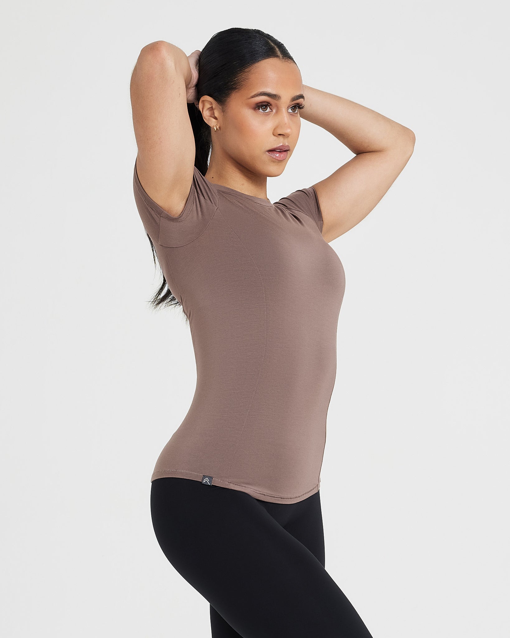 Mellow™ Soft Short Sleeve T-Shirt | Cool Brown