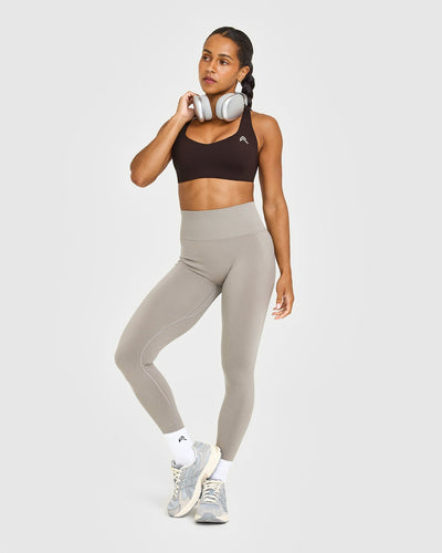 EasyLift™ Cross Back Sports Bra | 70% Cocoa