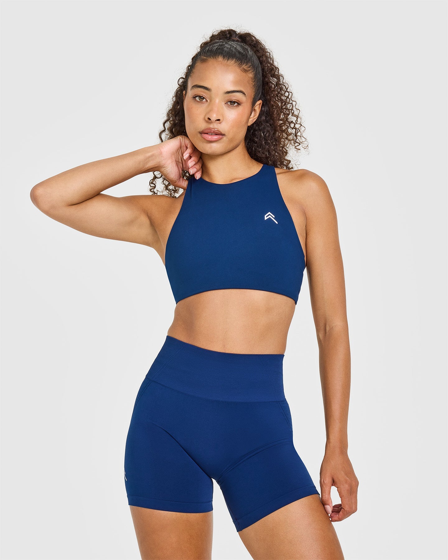 EasyLift™ High Neck Sports Bra | Midnight