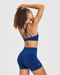 EasyLift™ High Neck Sports Bra | Midnight