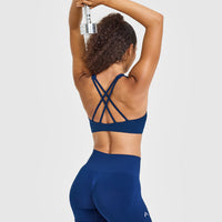 EasyLift™ High Neck Sports Bra | Midnight