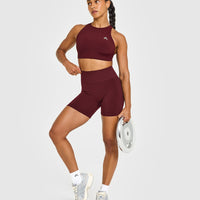 Effortless Seamless Shorts | Rosewood