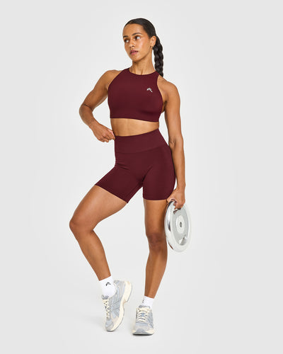 Effortless Seamless Shorts | Rosewood