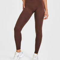 SoftMotion™ High Waisted Leggings | Espresso Brown