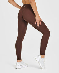 SoftMotion™ High Waisted Leggings | Espresso Brown
