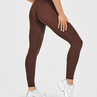 SoftMotion™ High Waisted Leggings | Espresso Brown