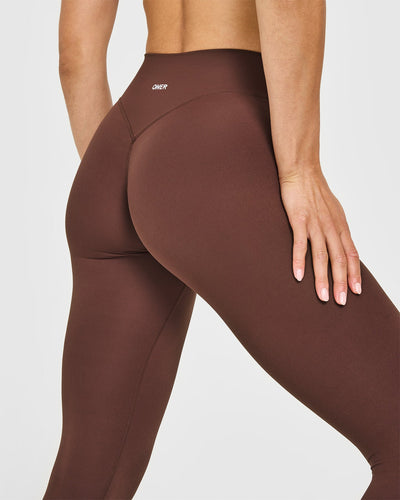 SoftMotion™ High Waisted Leggings | Espresso Brown
