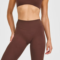 SoftMotion™ High Waisted Leggings | Espresso Brown