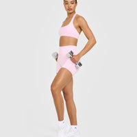 EasyLift™ Halter Bralette | Chalk Pink
