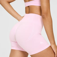 Effortless Seamless Shorts | Chalk Pink