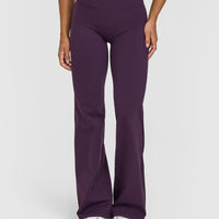 Unified Wrap Flared Bottoms | Blackberry Purple