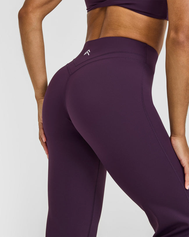 Unified Wrap Flared Bottoms | Blackberry Purple