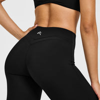 Unified Wrap Flared Bottoms White Logo | Black