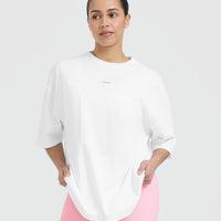 Raising The Bar Graphic Unisex T-Shirt | White